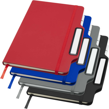 Logotrade promotional giveaways photo of: Nexus A5 hard cover notebook with pen and pencil combo (black ink)