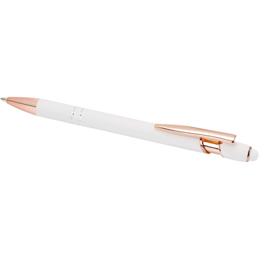 Logo trade promotional merchandise image of: Nanna ballpoint pen with rose gold finish (blue ink)