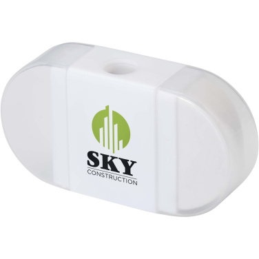Logo trade promotional products picture of: Velvi pencil sharpener with eraser 