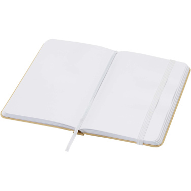 Logotrade promotional merchandise image of: Reed A6 recycled hard cover notebook with plain pages