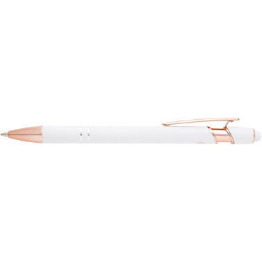 Logotrade business gift image of: Nanna ballpoint pen with rose gold finish (black ink)