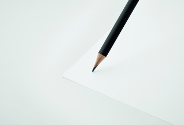 Logo trade promotional items image of: Natural pencil with eraser