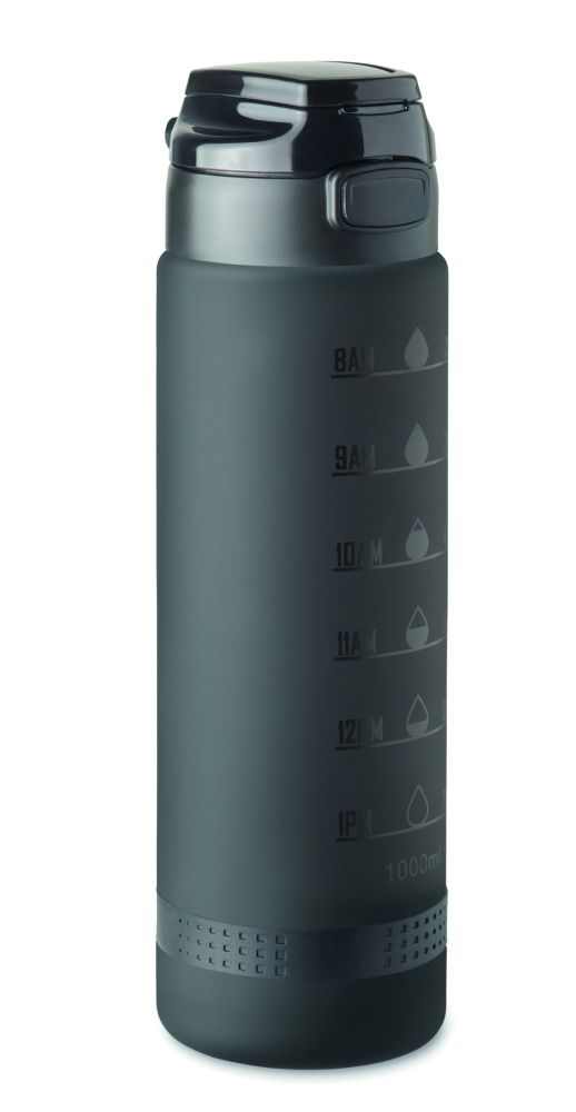 Logotrade promotional product image of: Sports water bottle RPET 1L