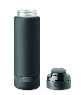 Logo trade promotional product photo of: Sports water bottle RPET 1L