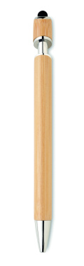 Logo trade promotional items picture of: Ball pen in bamboo