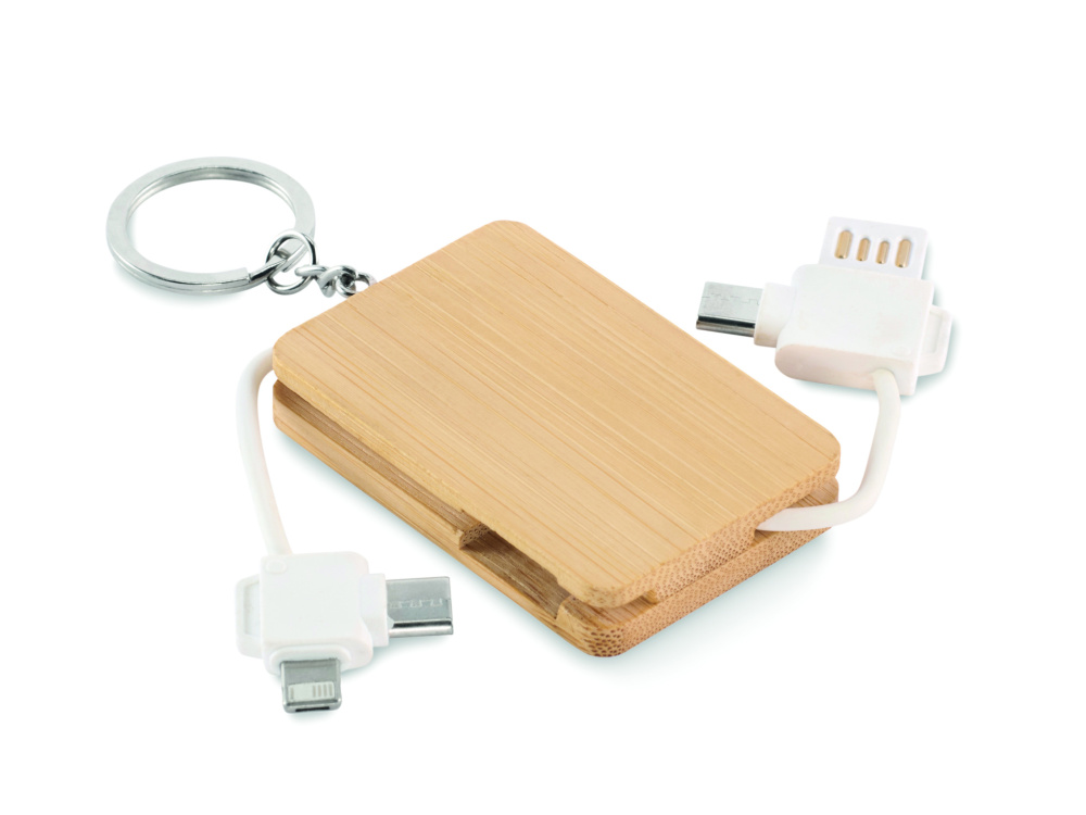 Logotrade promotional gift picture of: Key ring charging cable