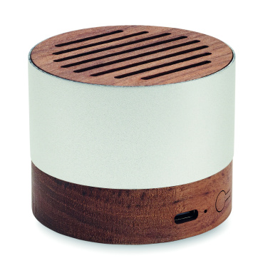 Logo trade promotional gifts image of: Recycled aluminium speaker