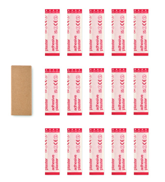 Logotrade promotional item image of: 15 pieces adhesive plasters