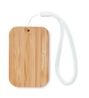 Logotrade promotional gift picture of: 15W wireless charger in bamboo