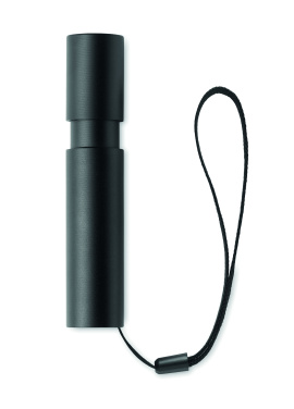 Logo trade corporate gifts image of: Aluminium rechargeable torch