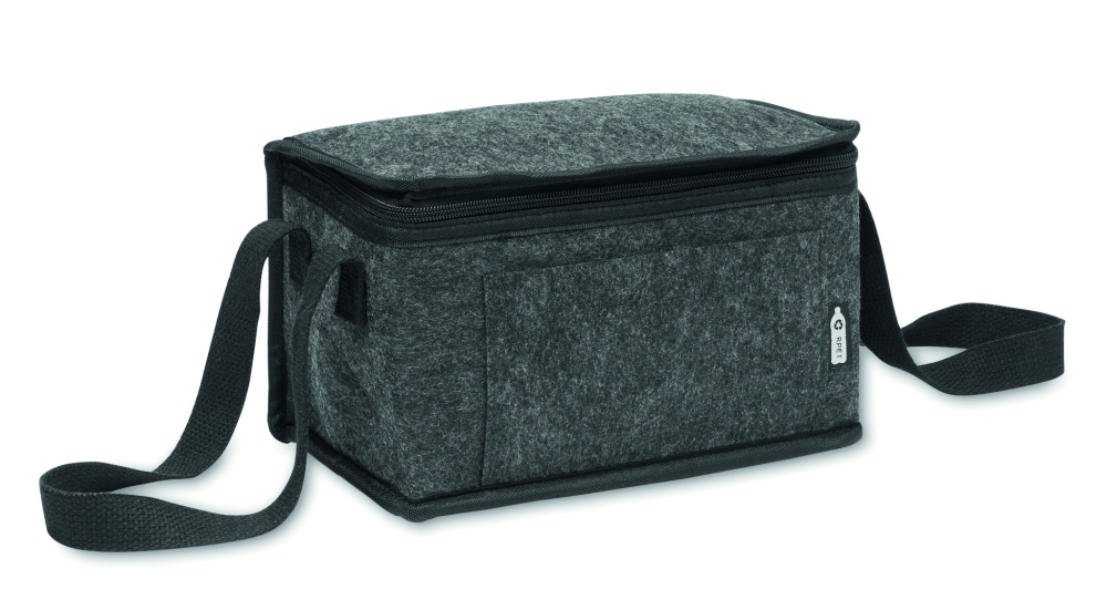 Logotrade promotional merchandise picture of: RPET felt cooler bag