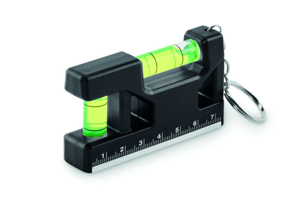 Logo trade promotional merchandise photo of: Magnetic level ABS key ring