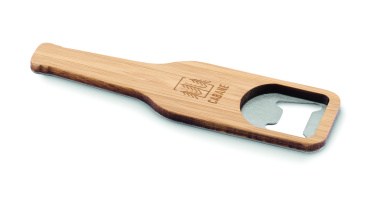Logotrade corporate gift image of: Bamboo bottle opener