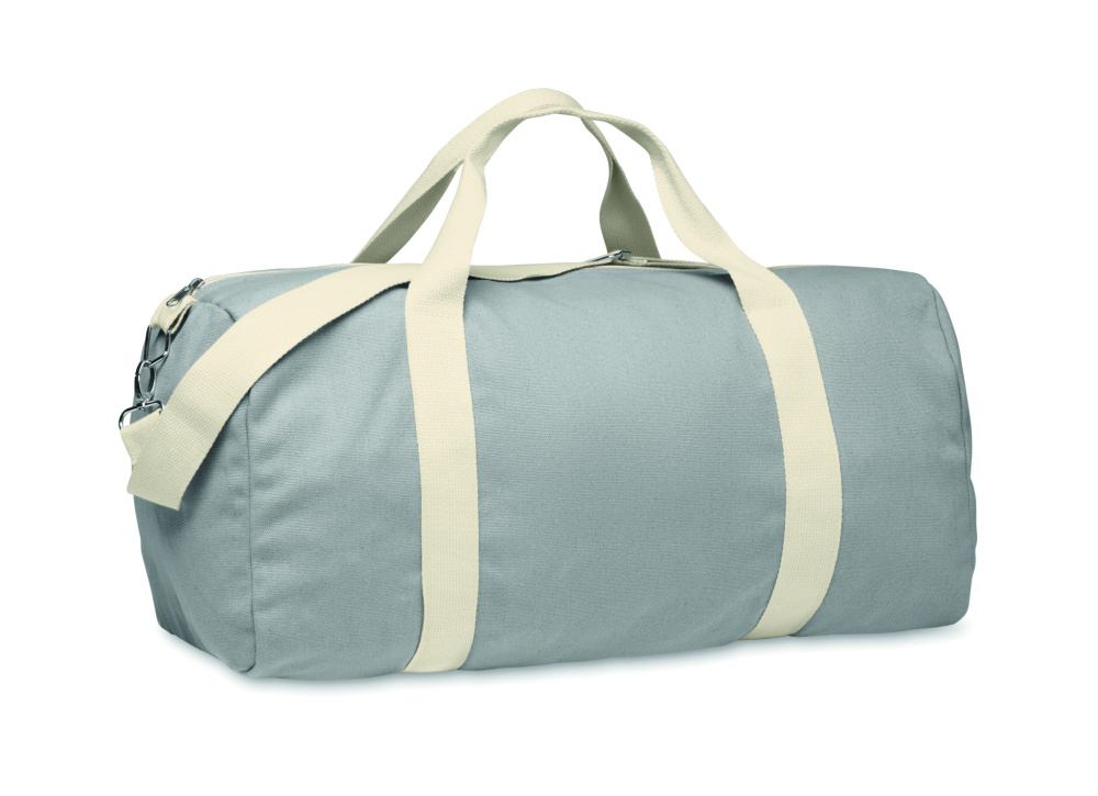 Logo trade promotional product photo of: Recycled duffle bag 320 gr/m²