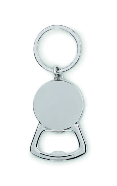 Logotrade advertising product image of: Recycled aluminium key ring