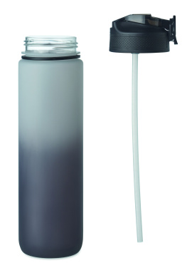 Logo trade promotional giveaways picture of: Sports water bottle RPET 1L