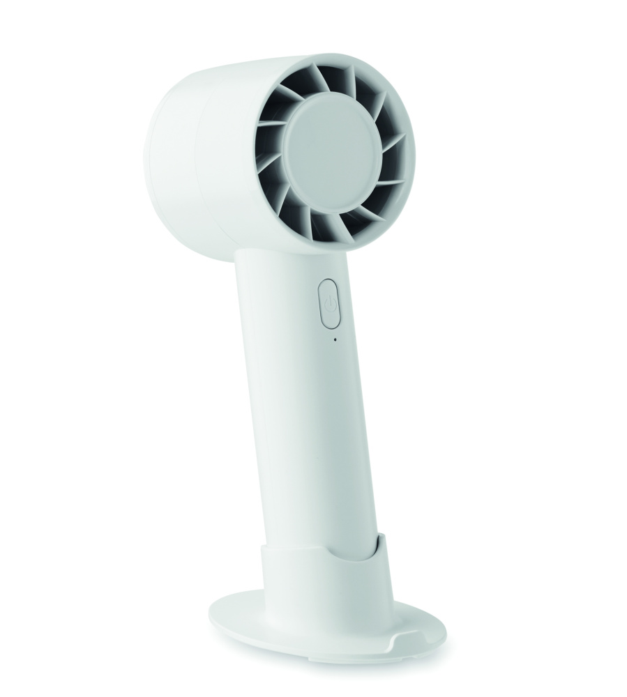 Logo trade promotional giveaway photo of: Small portable fan 2000 mAh