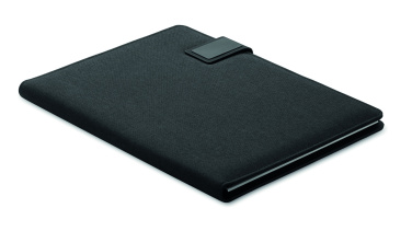 Logo trade promotional merchandise image of: A4 folder and wireless charger