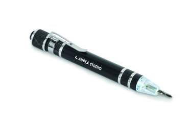 Logotrade promotional item image of: recycled multi tool pen
