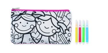 Logotrade promotional giveaway picture of: Pencil case with markers