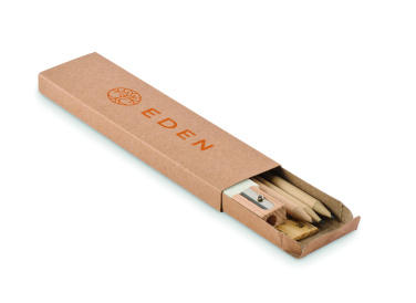 Logo trade promotional giveaway photo of: Paper box stationery set