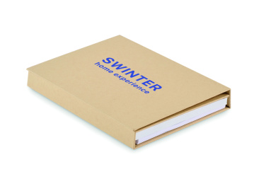 Logo trade promotional giveaways image of: Stationary set with notepad