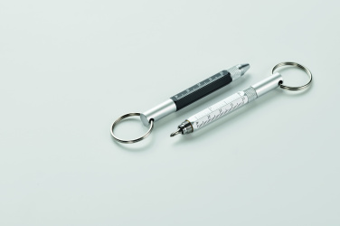 Logo trade promotional products picture of: Key ring with twist action pen