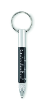 Logo trade promotional items picture of: Key ring with twist action pen