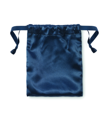 Logo trade promotional gift photo of: Soft polyester eye mask