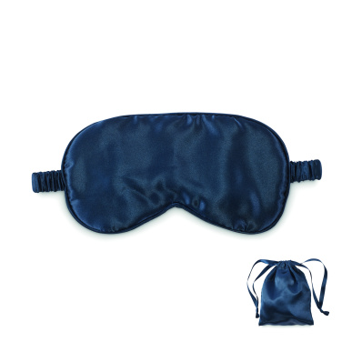 Logo trade promotional merchandise image of: Soft polyester eye mask