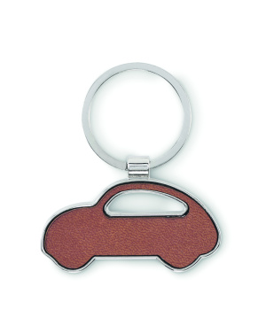 Logo trade advertising product photo of: Car shaped key ring