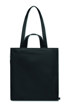Logo trade promotional products image of: Recycled cotton shopping bag