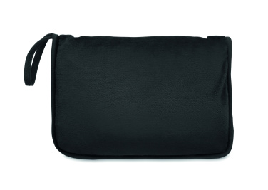 Logotrade promotional giveaways photo of: 2 in 1 travel blanket set