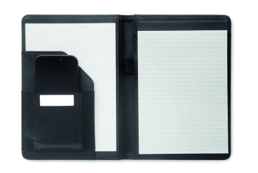 Logo trade promotional merchandise picture of: A5 portfolio 300D RPET