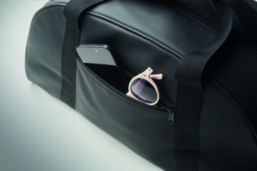 Logo trade promotional merchandise picture of: Duffle bag soft PU