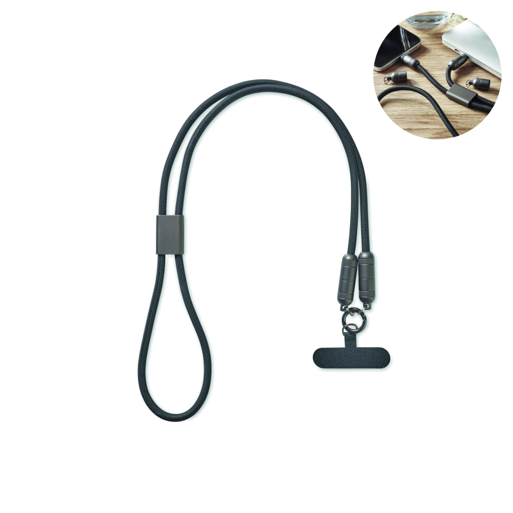 Logotrade business gift image of: 60W phone holder lanyard cable