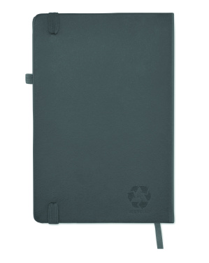 Logotrade corporate gift image of: Recycled Leather A5 notebook
