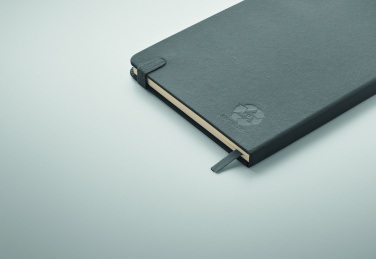 Logotrade promotional merchandise picture of: Recycled Leather A5 notebook