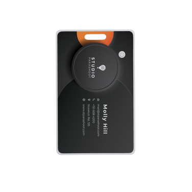Logotrade promotional merchandise photo of: Findit RCS rplastic ultra-thin finder card rechargeable