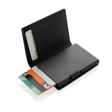 Logotrade business gifts photo of: Seekcard RCS rpolyester card wallet with worldwide locating