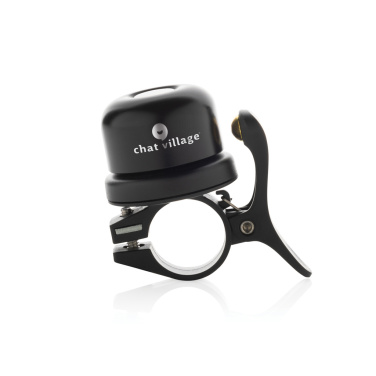Logo trade promotional gifts image of: Pedalfinder bike bell with worldwide locating