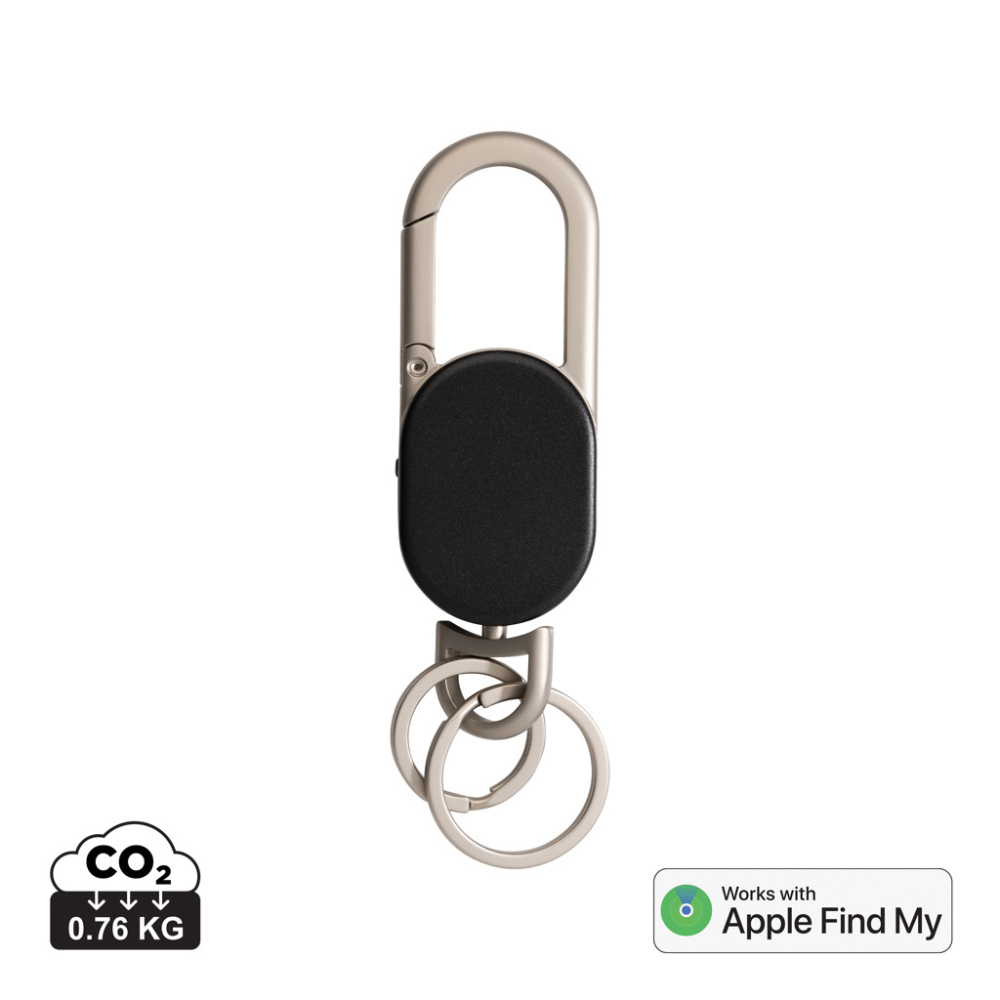 Logo trade advertising product photo of: Keyfinder keychain with worldwide locating and USB C