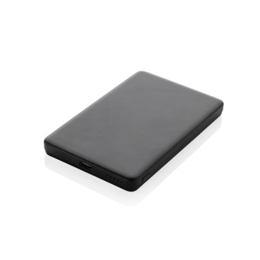 Logo trade business gift photo of: Orion RCS recycled aluminum 5000 mah 5W magnetic powerbank