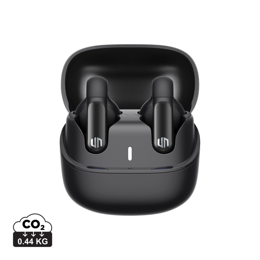 Logo trade promotional products picture of: Urban Vitamin Long Beach ENC rplastic wireless earbuds