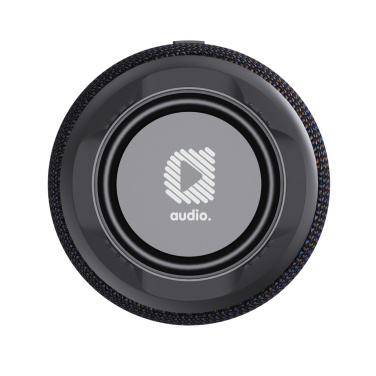 Logo trade promotional merchandise image of: Urban Vitamin Anaheim RCS recycled 10W speaker 15W charger
