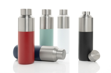 Logotrade promotional merchandise picture of: Fluid RCS certified recycled steel water bottle 600ml