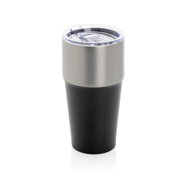 Logo trade promotional gifts image of: Fluid RCS certified recycled steel tumbler 500ml