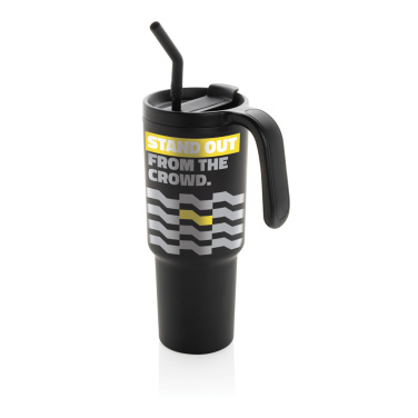 Logotrade promotional giveaway picture of: Graphic 360 RCS certified recycled steel tumbler 900ml