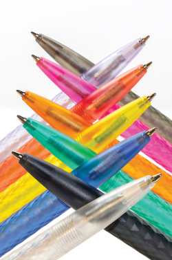 Logotrade promotional giveaway picture of: X3 GRS recycled PC plastic pen frosted