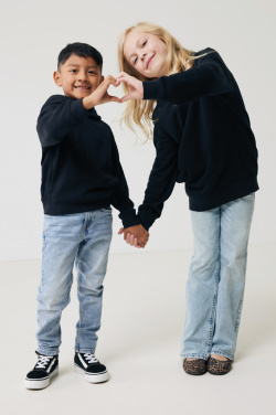 Logotrade promotional item image of: Iqoniq Yengo kids recycled cotton hoodie with sidepockets